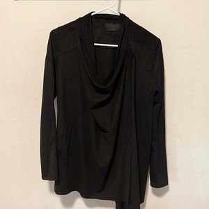 Blank NYC suede sweater/coat